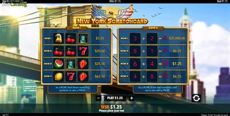 New York Scratchcard Slot Grátis